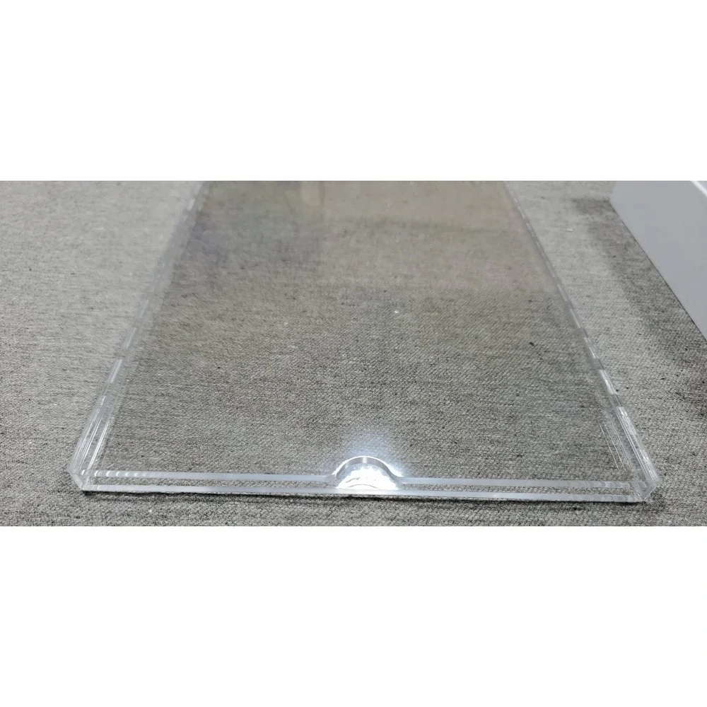 Six Acrylic Retail Sign Holders Table, Shelf Top Vertical Portrait 5